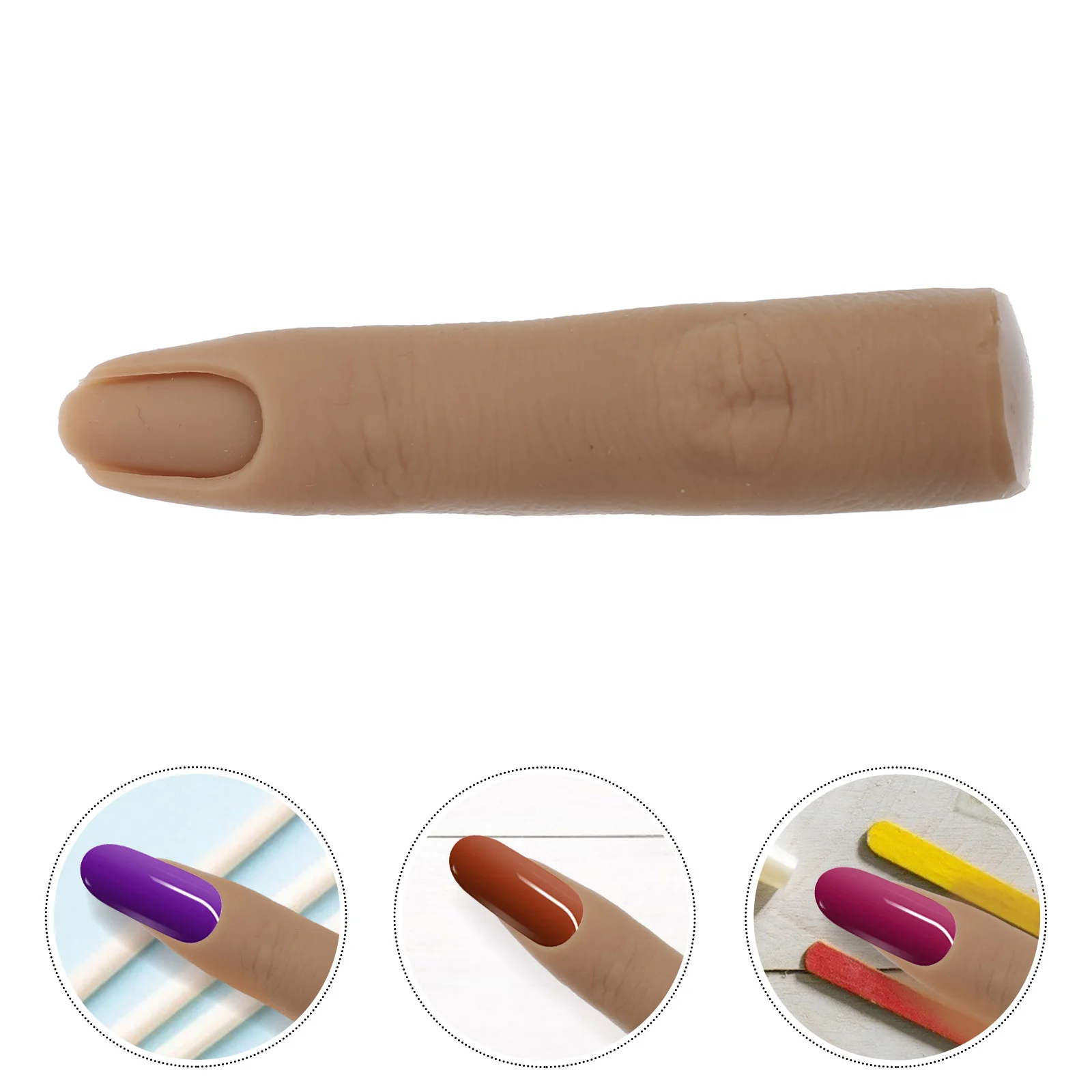 

Finger Model Nails Supports Hands Manicure Acrylic Artificial Supply Human Body