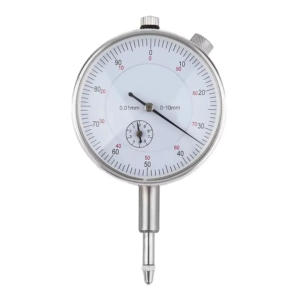 0-10mm Dial Indicator Gauge Precision Meter 0.01 Resolution Accuracy Measurement Instrument Tool