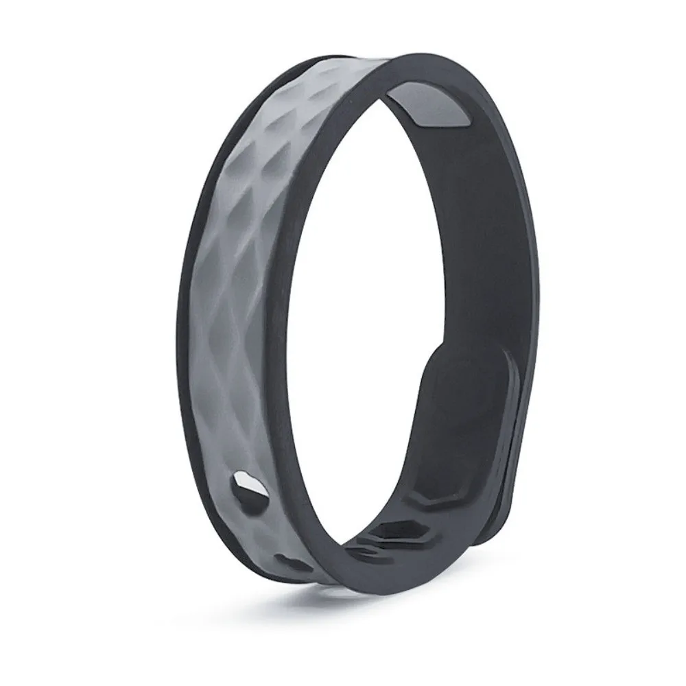 Silicone Anti Static Bracelet Waterproof Rhombic Static Eliminator Bracelet Wireless Adjustable Anti-Static Bracelet Women