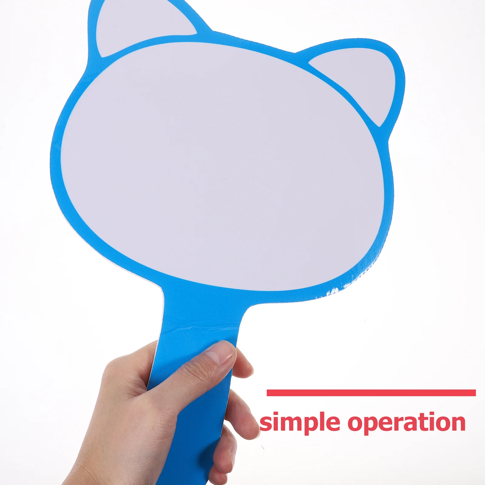 Tableau blanc réinscriptible, mousse effaçable à sec