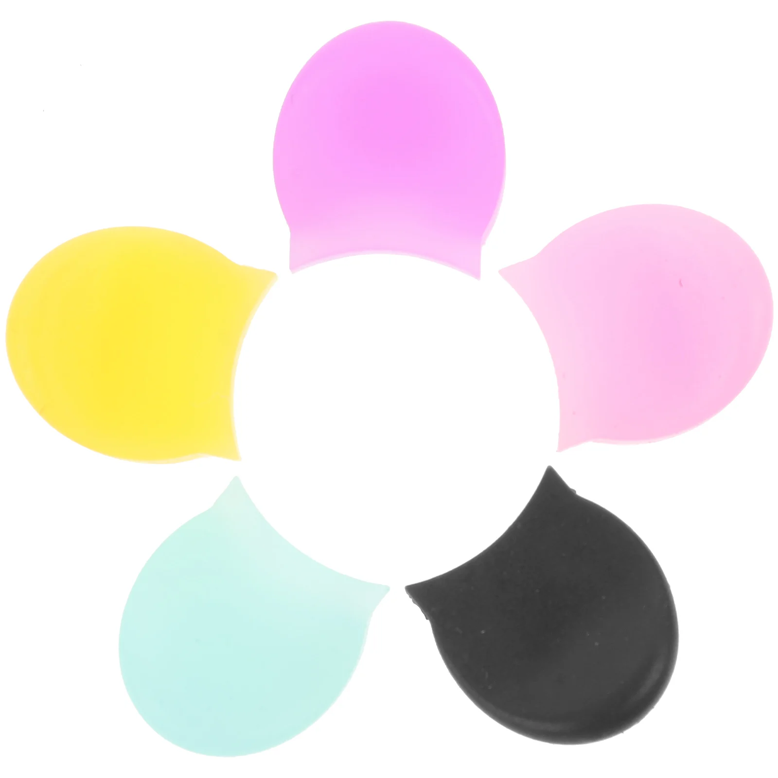 

5pcs Clarinet Thumb Rest Cushion Colorful Silicone Finger Pad Musical Instrument Accessories Antislip Comfort Stability