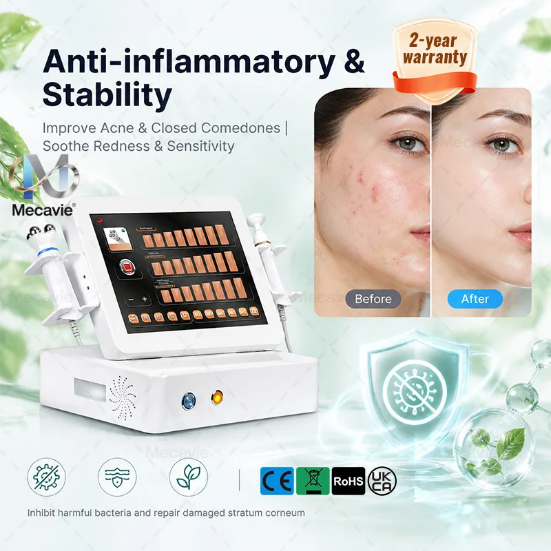Dual Handle Plasma Skin Rejuvenation Beauty Machine 9 Replaceable Probes Anti Aging Acne Removal Skin Barrier Repair Salon Use