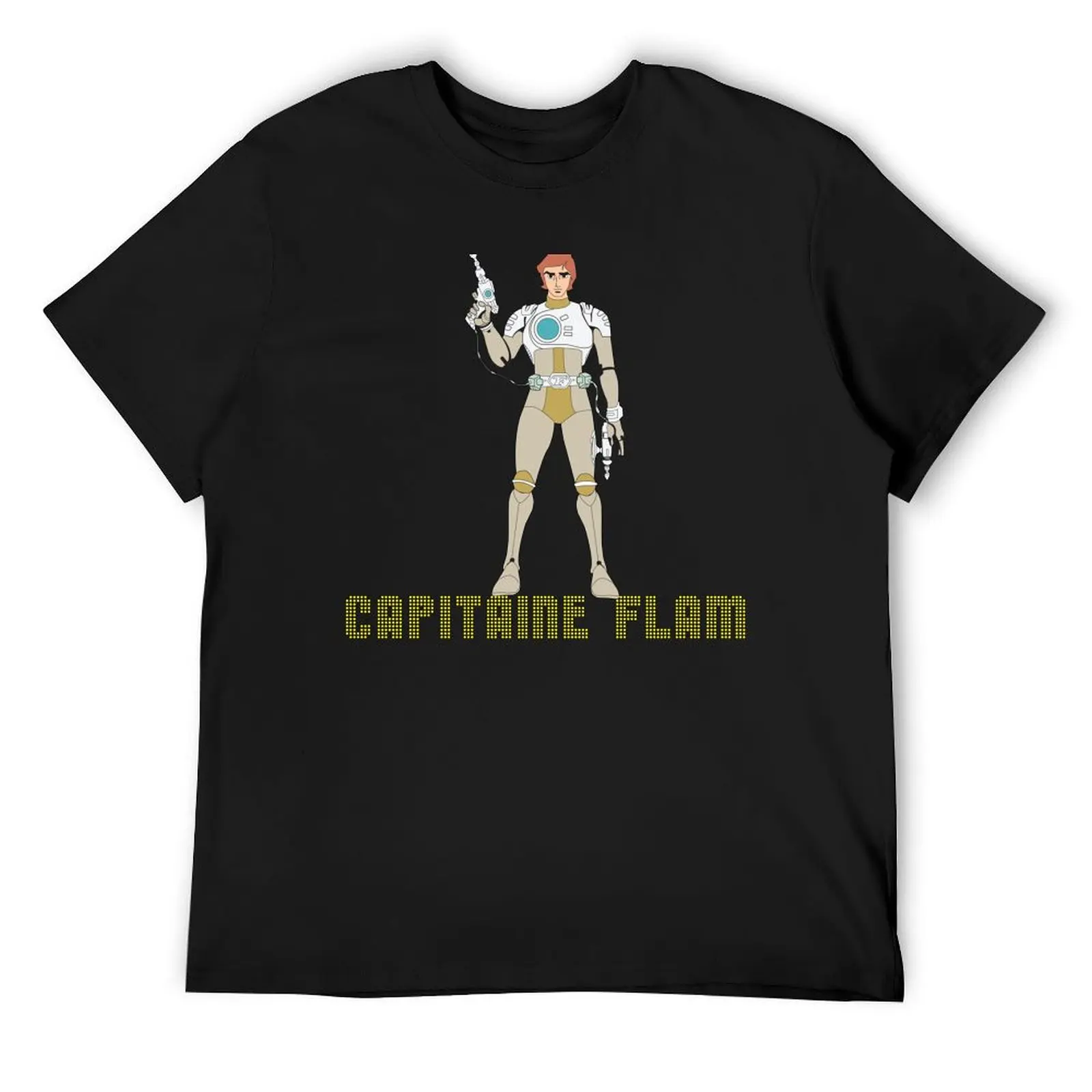 

Capitaine Flam (Captain Future) T-Shirt vintage anime shirt summer clothes men t shirts