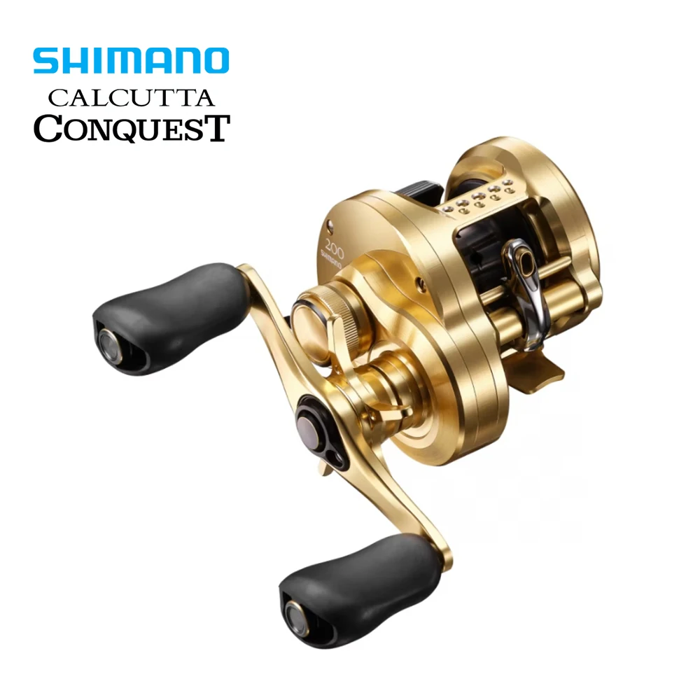 SHIMANO 2021 Original CALCUTTA CONQUEST Drum Fishing Reel Gear Ratio 4.8-5.4 Max Drag 4-6kg 13/1 BB MGL SPOOL III SVS INFINITY