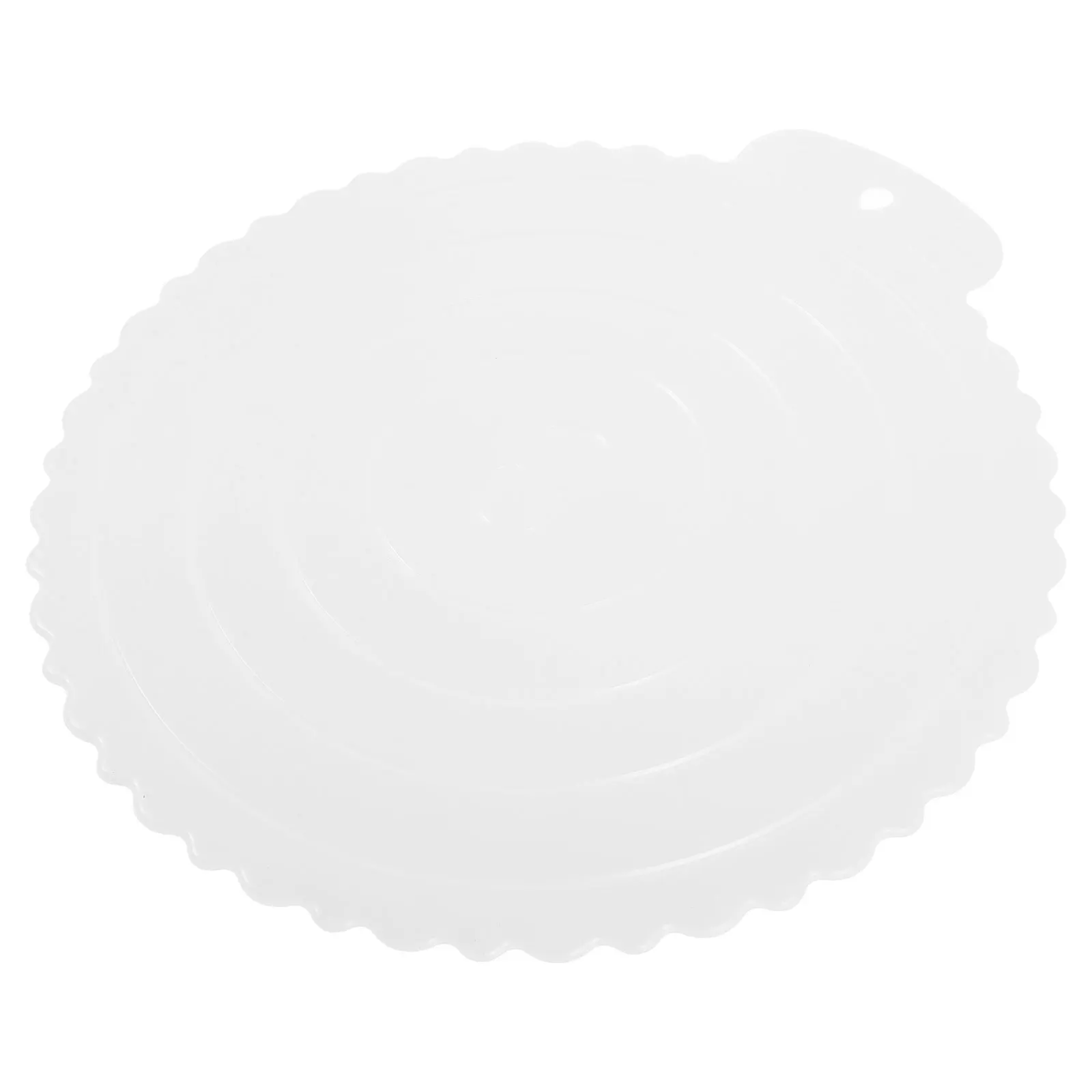 

1pcs Cake Cake Base Trays Serving Base Boards Thick White Round Display Tray for Cupcakes Pastries Party Bakery Home Use