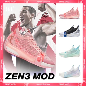 Herren -Sportsportschuhe, 361 Grad, Perspektivennetz, Nicht -Slip -Adhärenz, Verschleiß, Dämpfung, Atmungsaktiv, männlich, Zen3, 572131106 10 Hauptverkauf Tennis 361 Basketball - №3