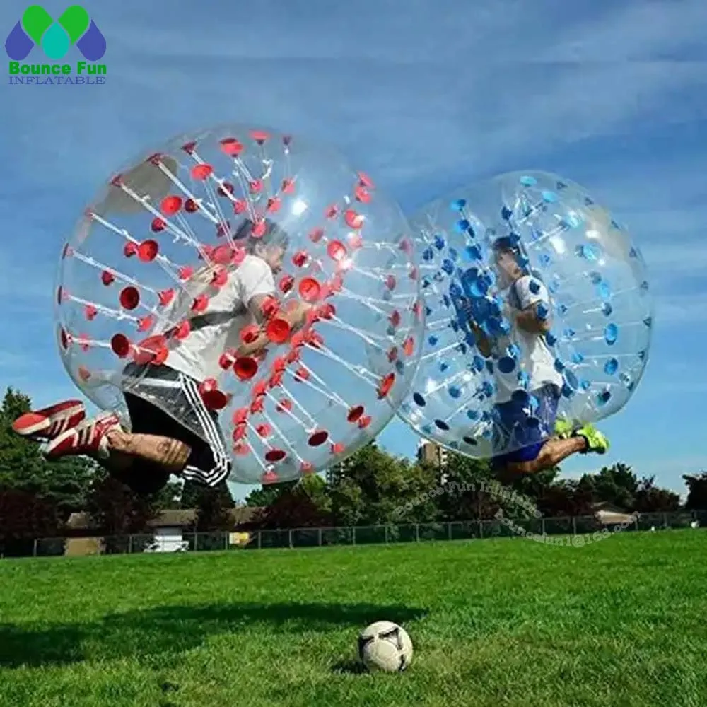 

2024 Commercial Inflatable Body Bumper Balls For Kids And Adults Clear Bubble Balls Inflatable Zorb Ball 1m 1.2m 1.5m Diameter