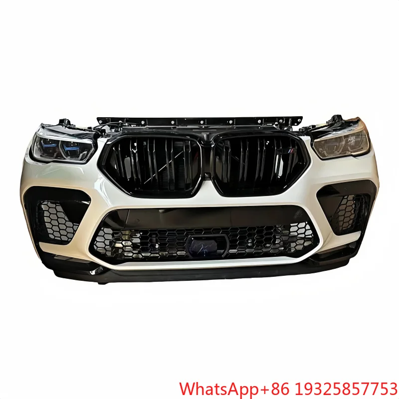High Quality Plastic Bumper for -X6 M F96 LCi with Radiator and Screw-On Attachment 1 Year Warranty