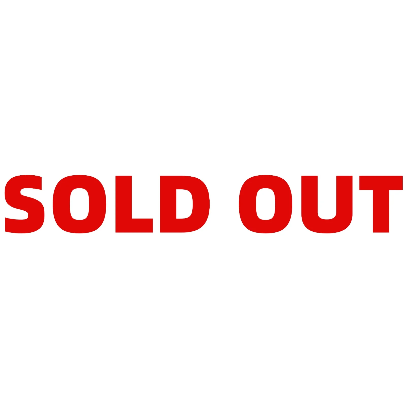 Sold out, please do not purchase