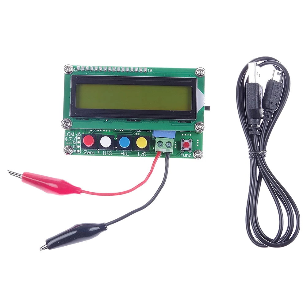 

LC100-A Digital Multimeter/Capacitance Meter/Inductance Meter with USB Cable Inductive Capacitance L/C Meter Capacitance Meter