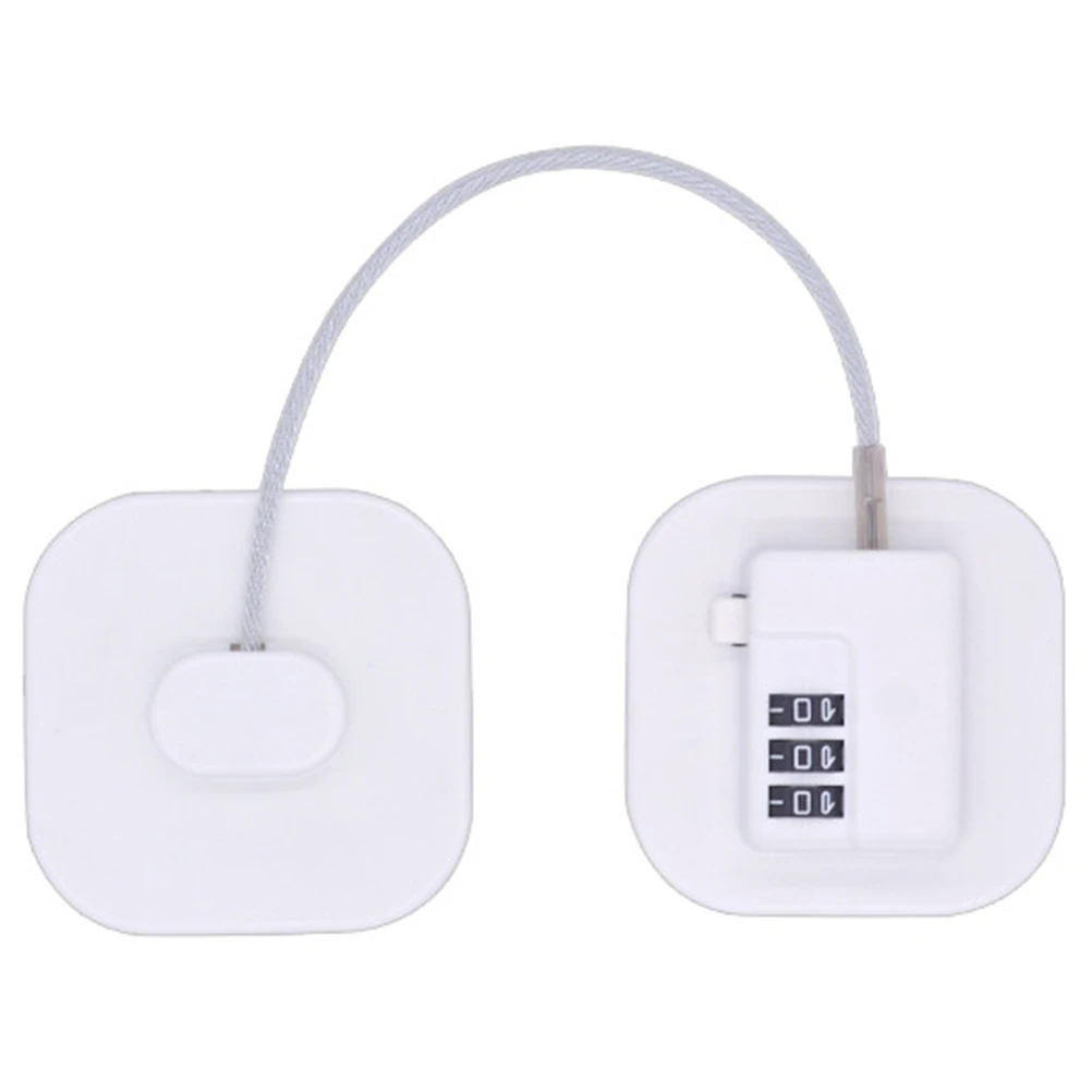 Refrigerator Lock Mini Fridge Digital Password Lock Child Safety Cabinet Locks with Strong Adhesive Punch Free