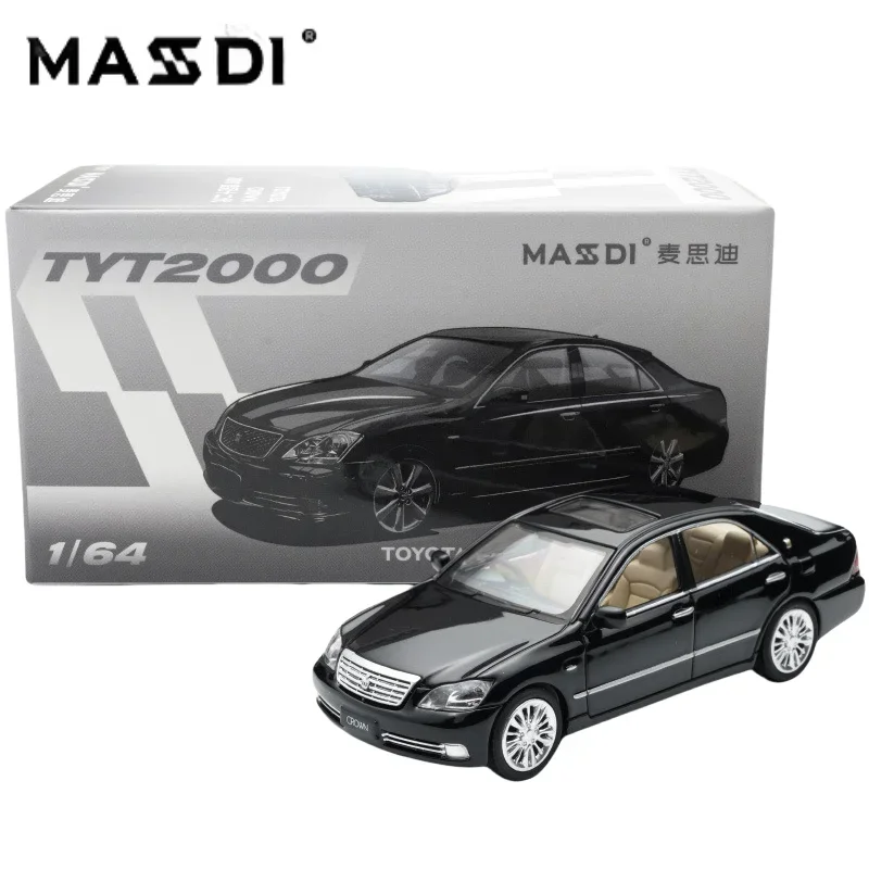 MASDI 1:64 Crown 12 generation simulation alloy car model, children's collection of decorative toys, holiday gifts for children.