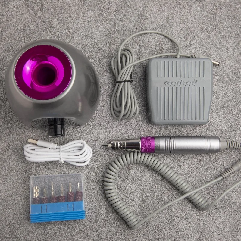 Salon art equipment supplier sub-manicure pedicure file machine electric nail drill