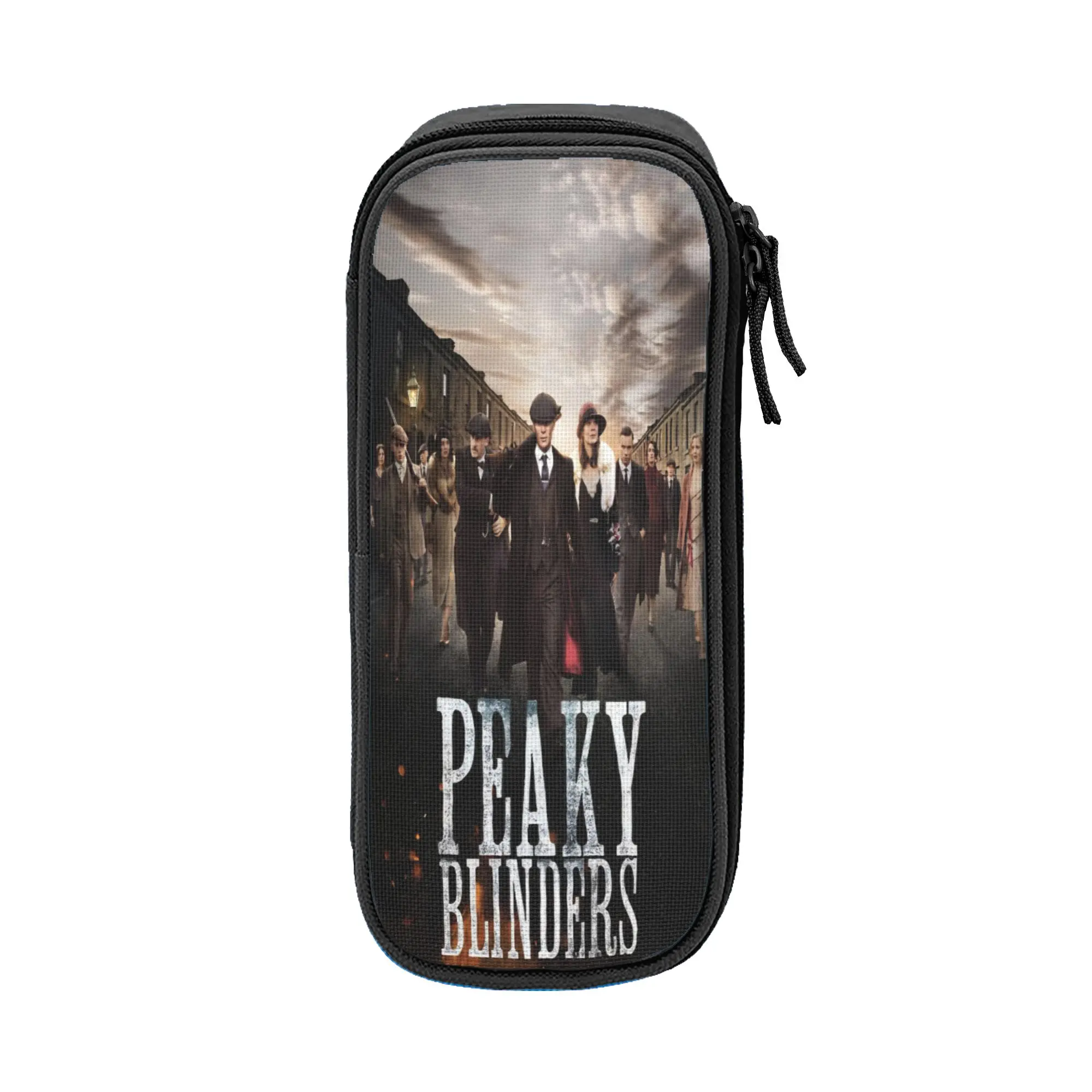 Estuches creativos para lápices Tommy Shelby Peakys Blinders, caja para lápices, bolígrafo para niña y niño, bolsas de gran capacidad, suministros escolares, papelería