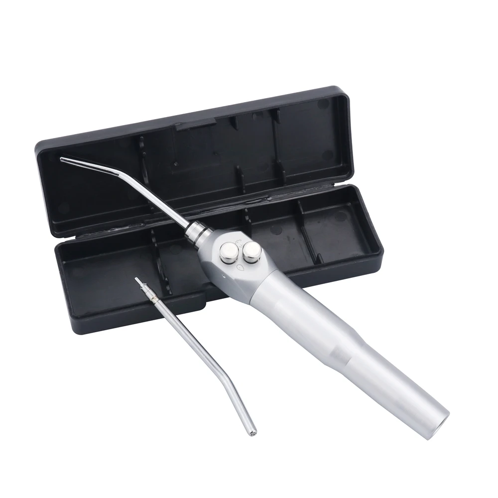 Dental Air Water Spray Triple 3 Way Syringe Handpiece + 2 Nozzles Tips Tubes For Dentist Unit Chair