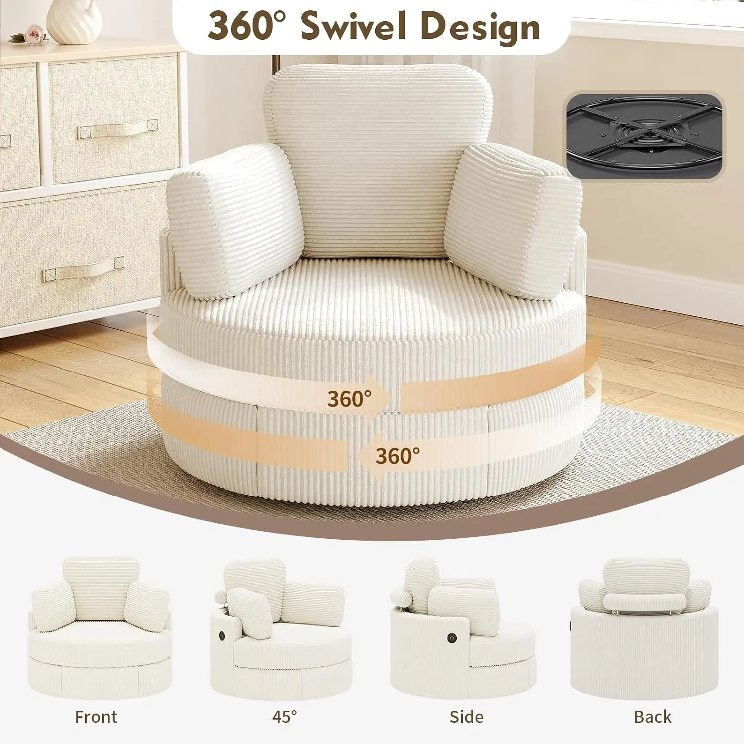 Thumbnail 2 - #13 Discounted Swivel Lounge Chairs Worth Buying