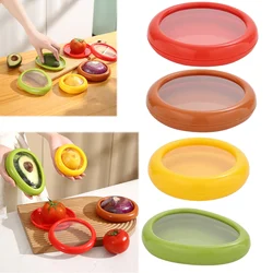 Silicone Film Sealed Fruit Crisper Dustproof Mini Refrigerator Storage Box Fruit Preservation Box for Keep Fresh Vegetable Fruit