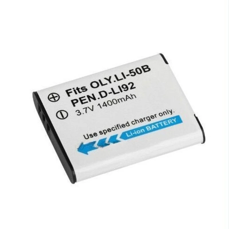 

LI-50B Camera Battery Charger for Olympus SZ15 SZ16 SZ20 sz10 sz1 sz30 Digital Camera 3.7V 1400mAh