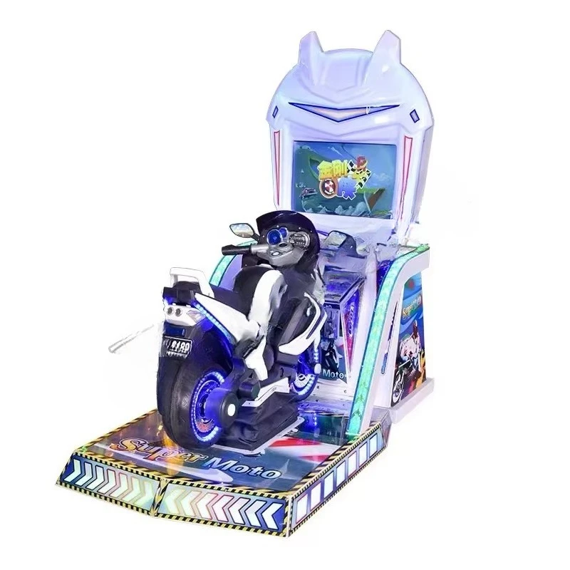 King Kong Xia Children's Racing Game Machine Large Coin City Simulation Motorcycle Parent Child Amusement Equipment