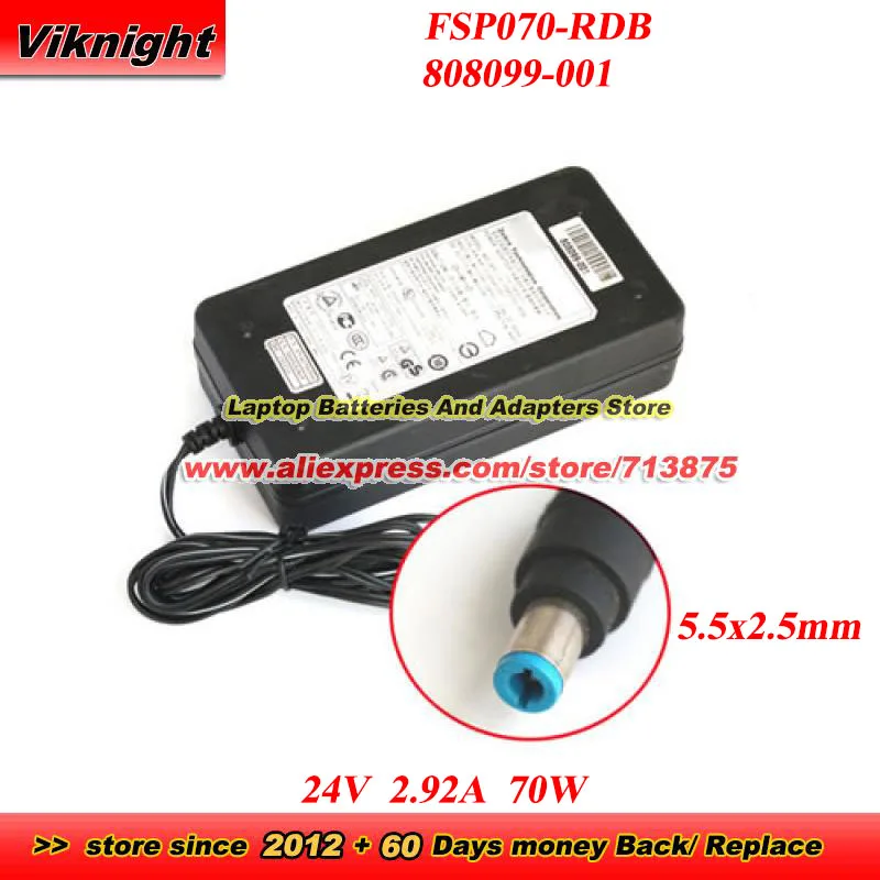 FSP070-RDB 24V 2.92A 70W AC Adapter 808099-001 808099-002 808099-005 FSP070-RDBM for TTP-2030 01973-000 GK420D GK420 TP110I