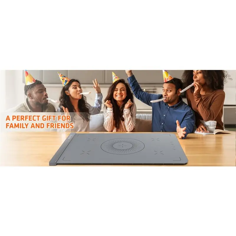 【LIMITED EDITION】Food Warming Mat Electric Warming Tray Chafing Dish Heater Buffet Food Warmer Silicone Warmer Plate For Food Po