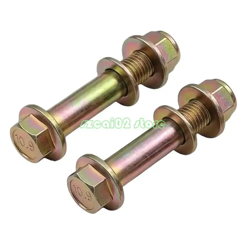 400B Shock Mount Bolt Replacement for Front Lower Mount Service, 10.9 Grade Shoulder Bolt and Lock Nut Pair Set