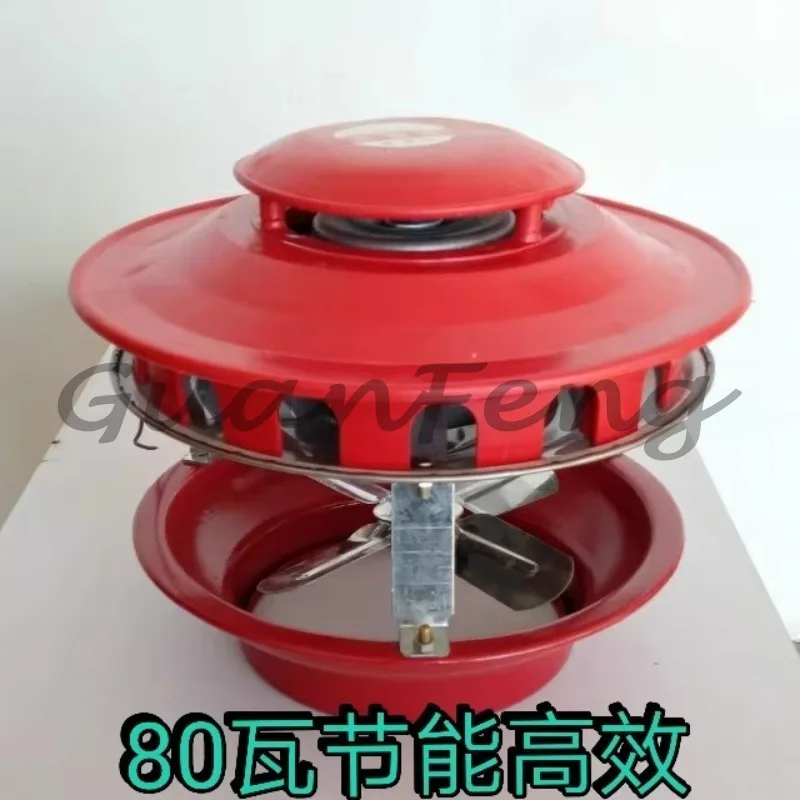 100W Cast Iron Chimney Induced Draft Fan for Boiler Cottage Stove