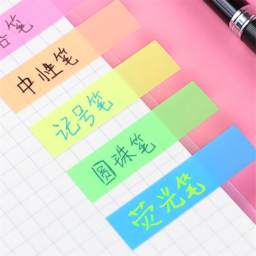 Self Adhesive Index Tags Memo Pads Bookmark Stickers Office School Supplies Note Stickers Sticky Notes