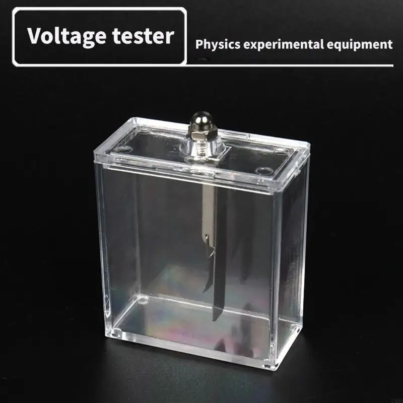 Electroscope Static Electricity Detector Electromagnetism Experiment Equipment Classroom Teaching Tool for Education 24BB