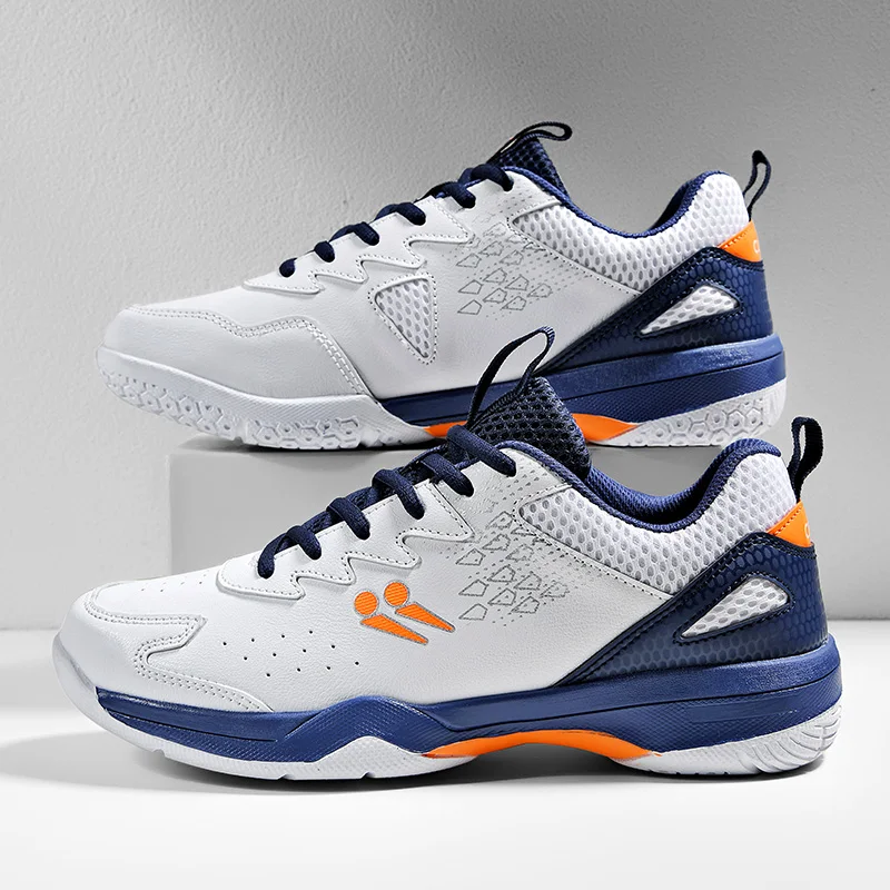 

Breathable Tennis Shoes Men Women Outdoor Badminton Shoe Lightweight Sneakers Non-slip Athletic Shoes Lace-up Ping-pong Trainers