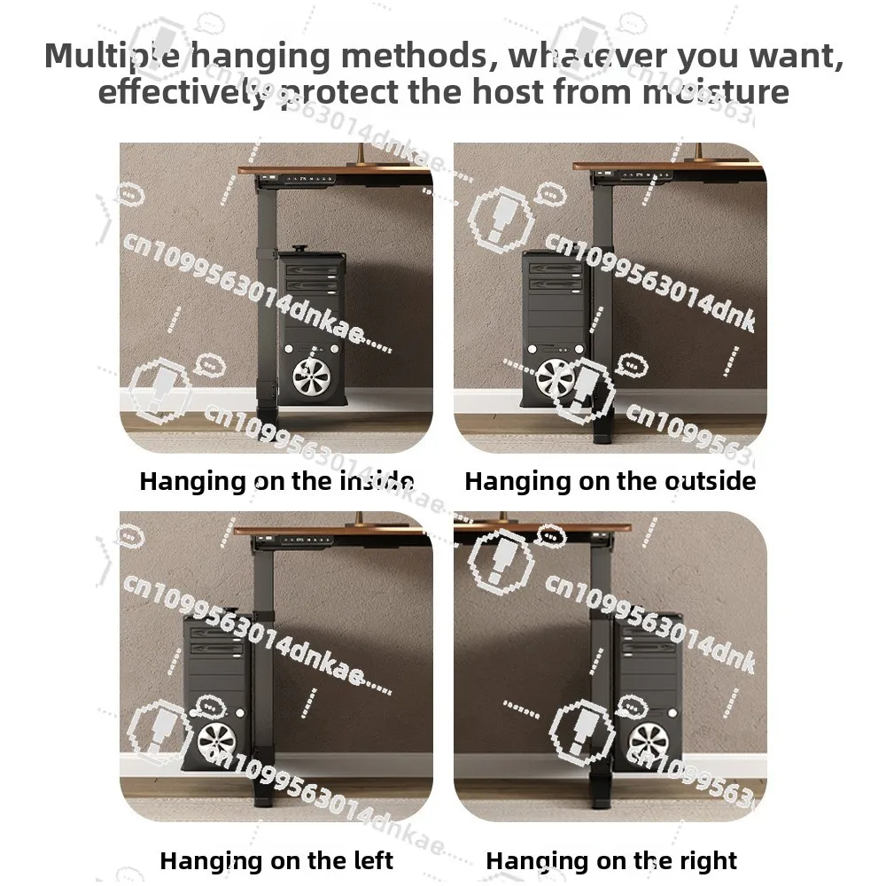 Lifting Table Special Computer Host Rack Hanging Frame Box Hanger Host Hanger Desk Host Bracket