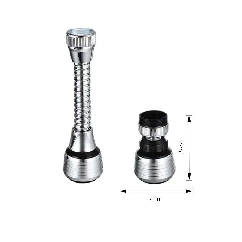 360 Degree Rotating Faucet Splash Proof Nozzle, Universal Water Saving Bubble Filter, Durable Household Bathroom Accessory Tool