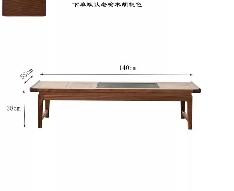 Factory Direct 2026 Top YXY Tavolino da tè Kang Tavolo da pavimento per la casa Tavolino Kang con finestra a bovindo Seduta in l