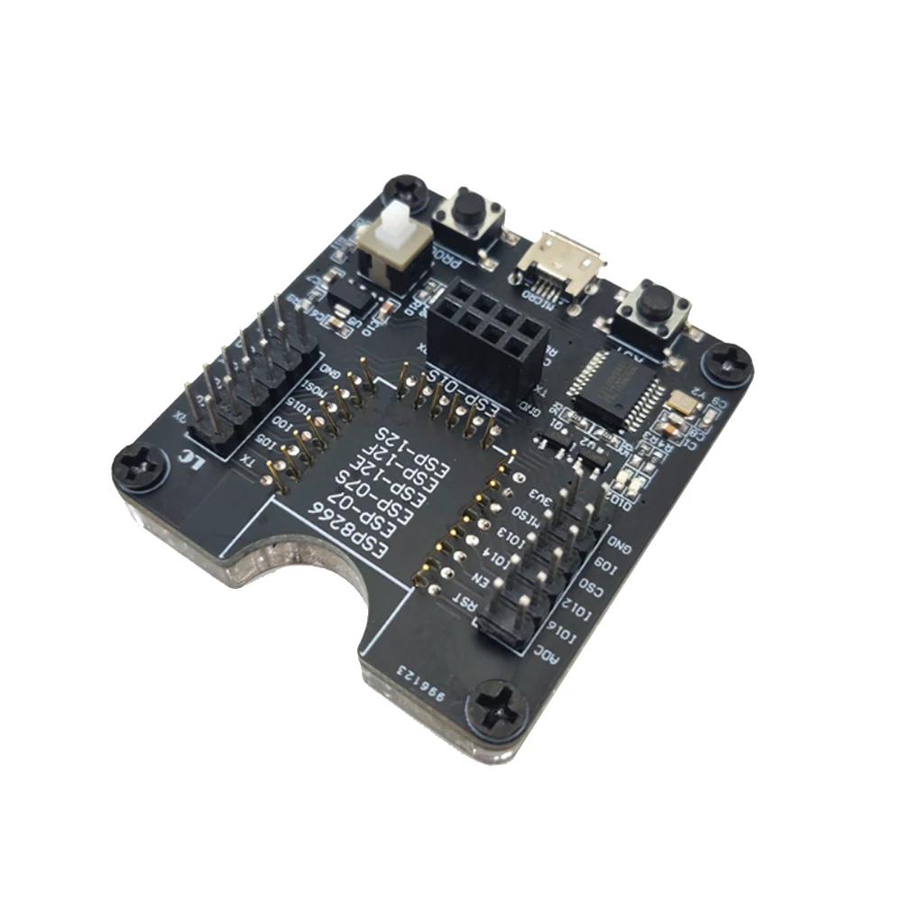 ESP8266 ESP-WROOM-32 ESP32-WROVER Development Board Test Programmer Socket Downloader for ESP-12S/ESP-12F/ESP-12E/ESP-07/ESP-07S