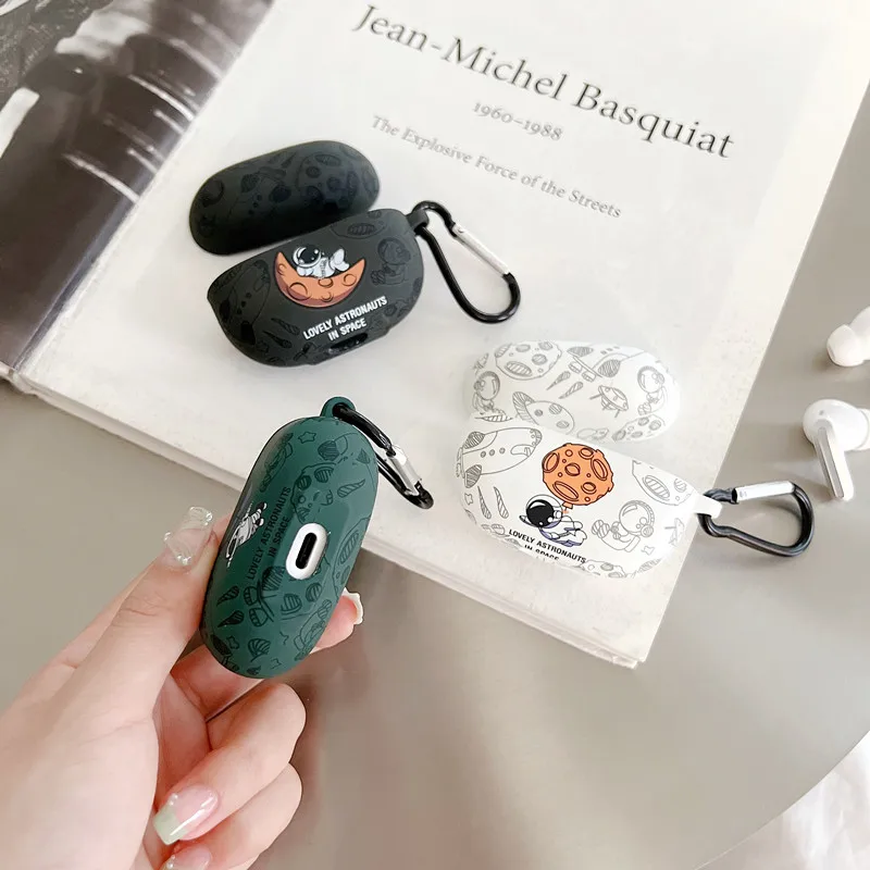샤오미 레드미 버드 4 프로용 이어폰 케이스, 헤드폰 커버, 우주 비행사 크리스탈 스티커, 레드미 버드 4 프로용, 충전 가방, 2022 년 신제품