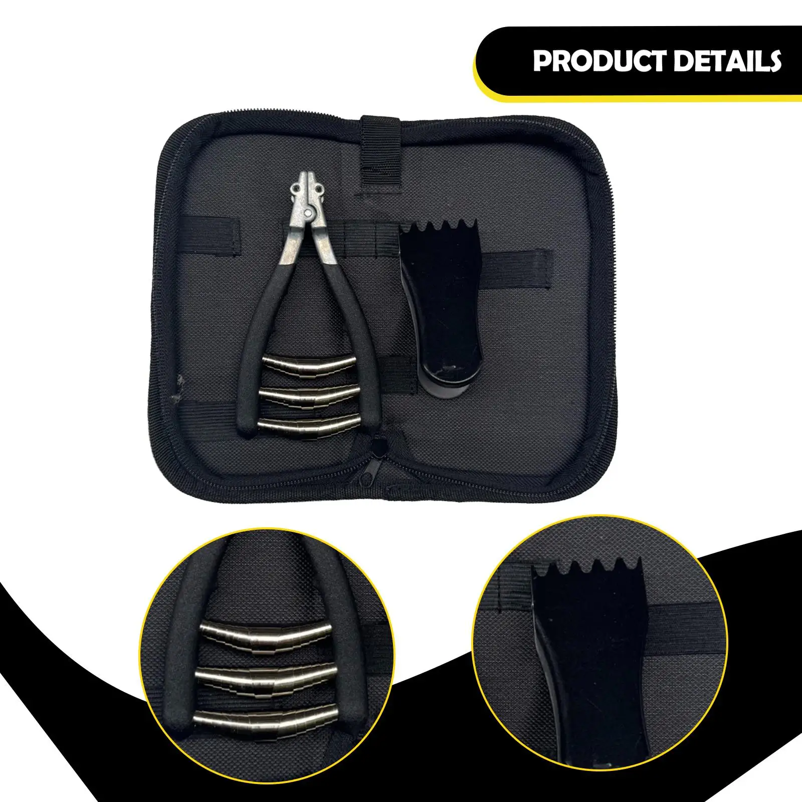

Portable Badminton Stringing Clamp Lightweight Aluminum Alloy Starting Clip Racket Stringing Machine Equipment for Sports