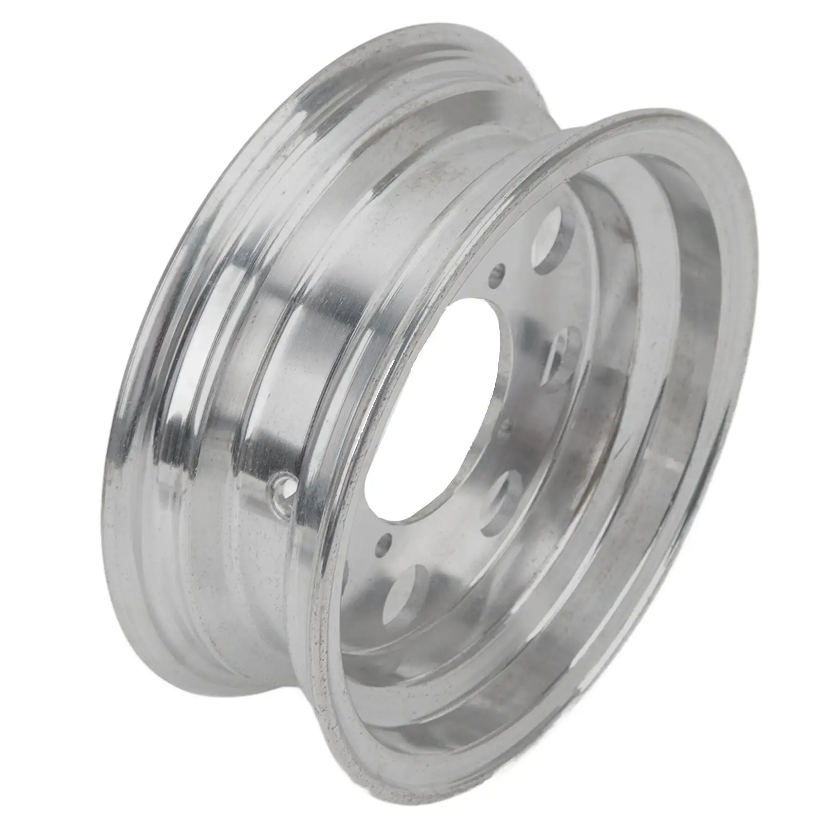 محور عجلات أمامي بدون أنابيب سبائك الألومنيوم يقلل من ارتداء الإطارات حافة عجلة دراجة نارية خفيفة الوزن مانعة للصدأ لعجلات القرد Z50 10in