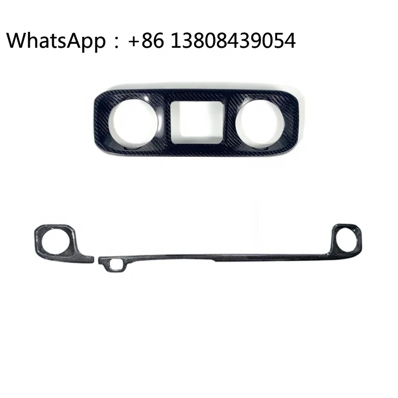 

2019y+ W464 Dry carbon interiors Center Console Plate Central Control Cover Plate Car interiors Carbon fiber auto parts