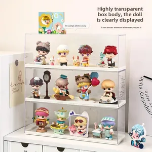 Blind Box Ausstellungsschrank Spielzeugfigur Aufbewahrung Lego Konstruktion Blase Blase Blase Poeira Storage Acrylspeicherbox 8 Hauptverkaufsspielzeugkabinett - №4