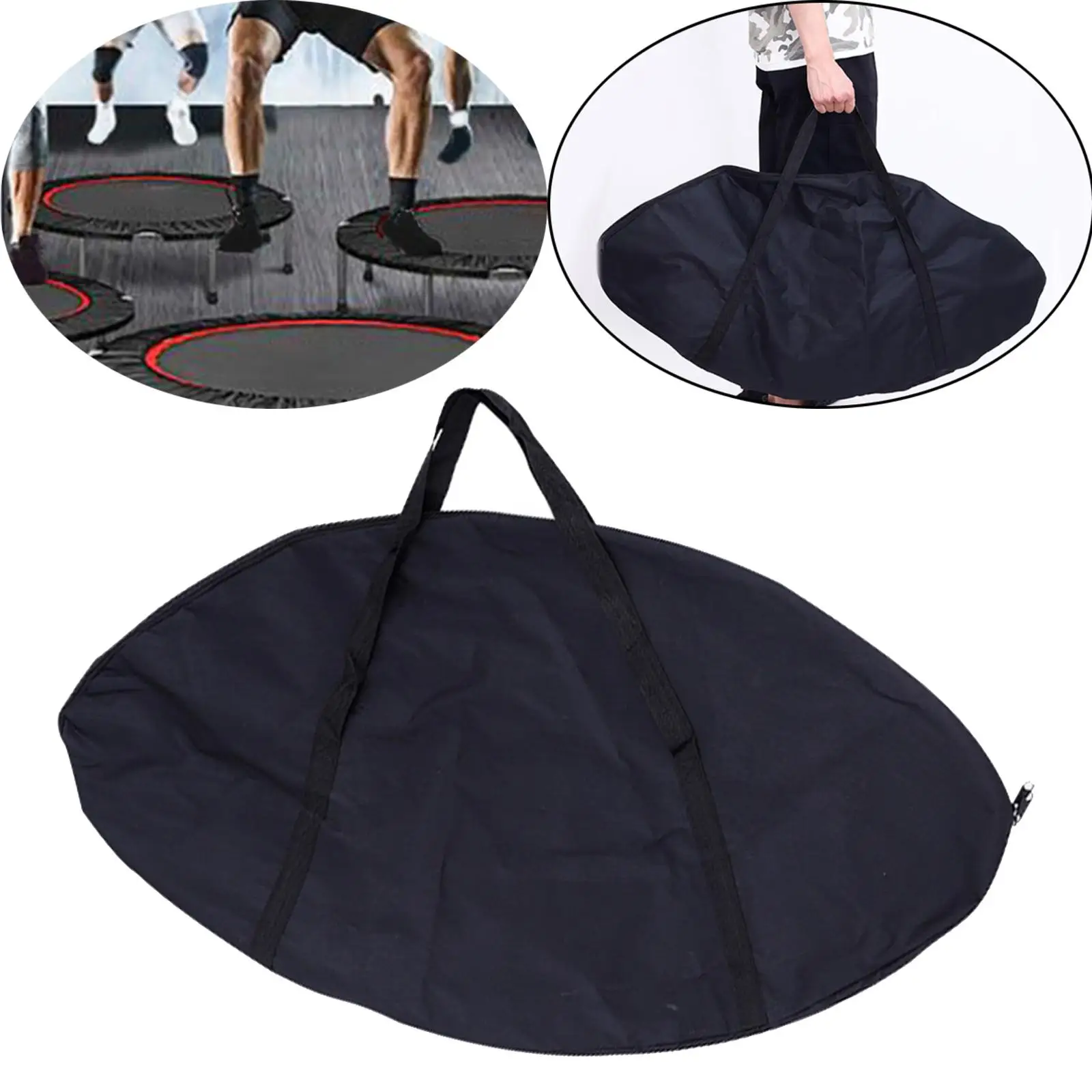 Jumping Bed Storage Pouch Organizer Large Capacity Equipment Bag For Trampoline Large Capacity Trampoline Organizer Bag