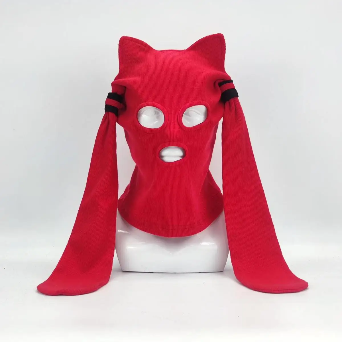 hatsune miku figure anime 2D headgear game hat cute kawaii decorative style essential mask warm cosplay lady birthday gift