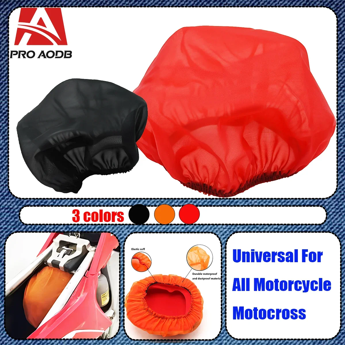 

Universal Motorcycle For KTM Honda CRF 250R 450R YAMAHA Air Filter Dustproof Sand Cover Engine 250 300 350 450 500 EXC EXC-F SX