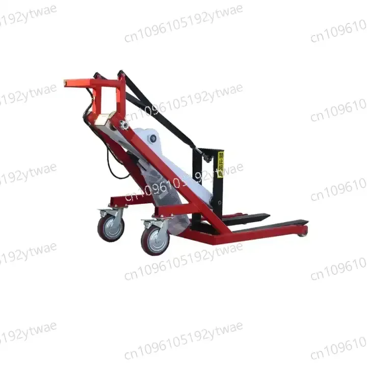 

Portable Electric Mini Forklift, Hydraulic Curved Arm Self Loading & Unloading Warehouse Handling Equipment