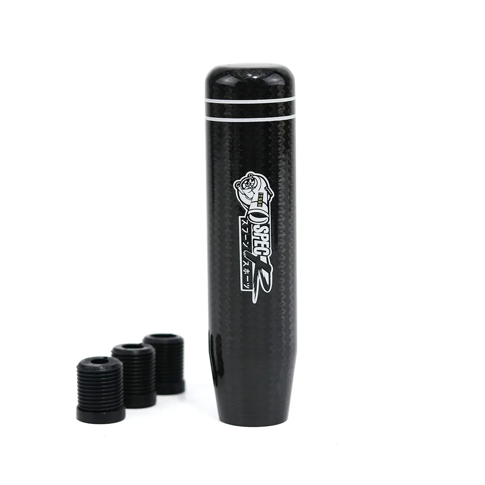 New 13cm SPEC R Carbon Fiber Gear Shift Knob For Universal Manual Car