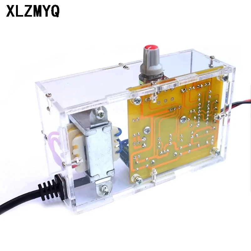 DIY Electronic Kit LM317 Adjustable Regulated Voltage 110V 220V to 1.25V-12.5V Step-down Power Supply PCB Board For Arduino