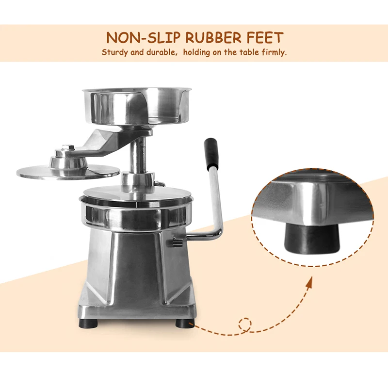 

Пресс-формовщик для гамбургеров из нержавеющей стали