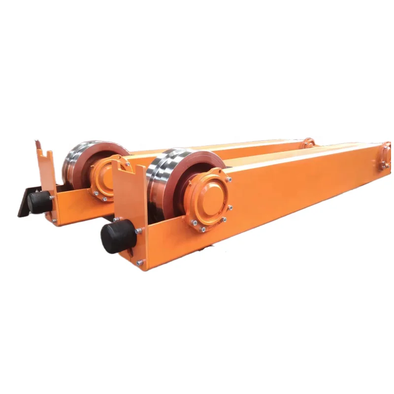 

Customized Crane End Beams 10t 2 Ton Heavy Duty Caster Crane Wheels 5 Ton 15 Ton European Style End Carriage