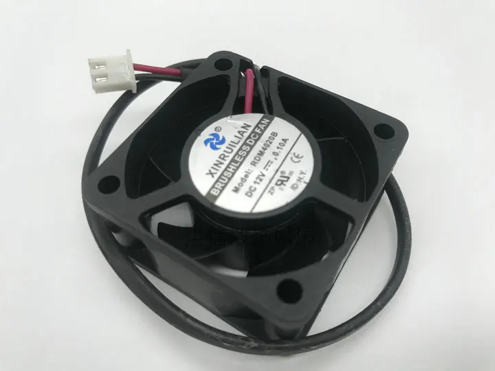 Original XINRUNILIAN RDM4020B DC12V 0.10A 4020 cooling fan