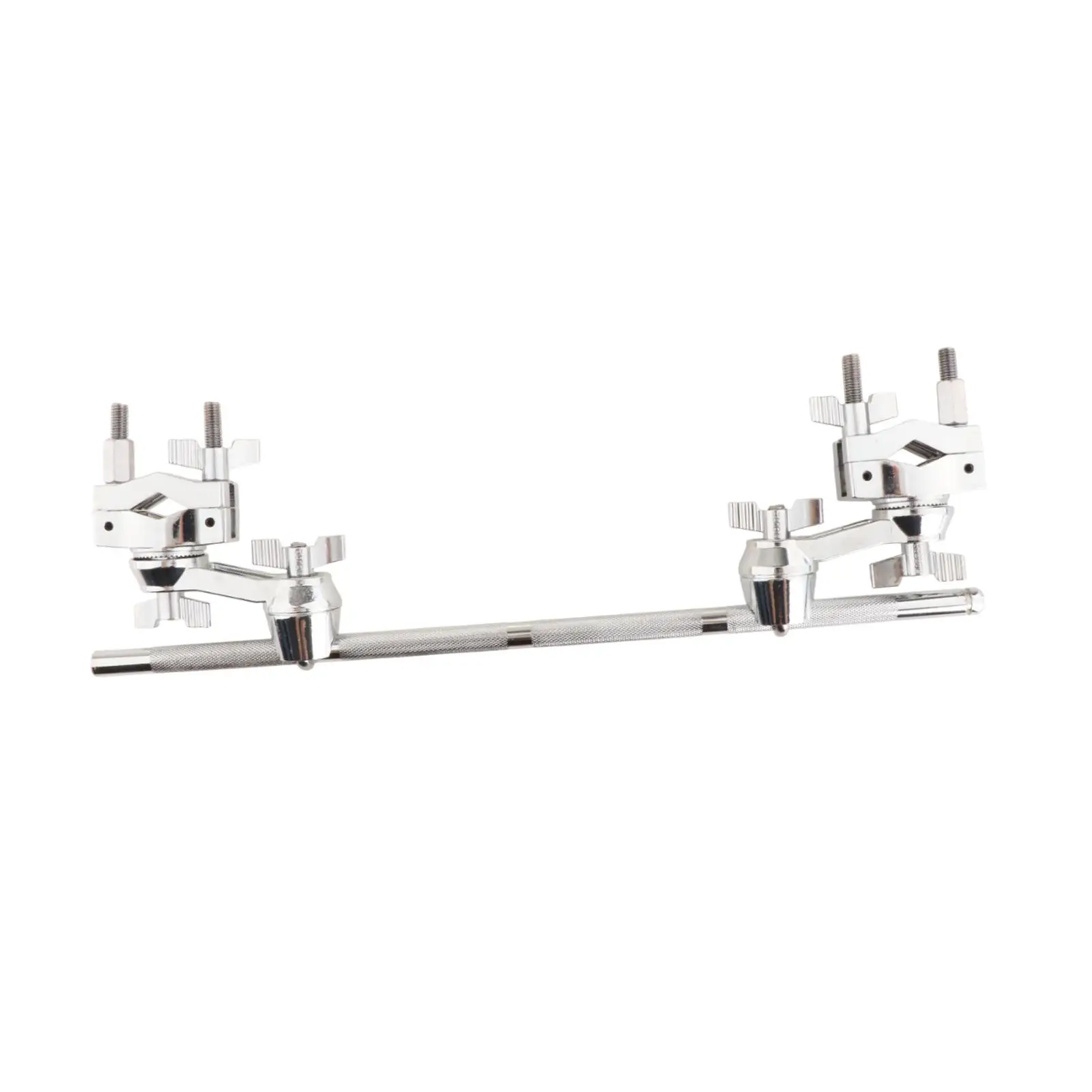 Drum Clamp Rotating Double Clamp Bracket Metal 40cm Rod Percussion Tool for Drum Rack Clamp Parts and Extensions