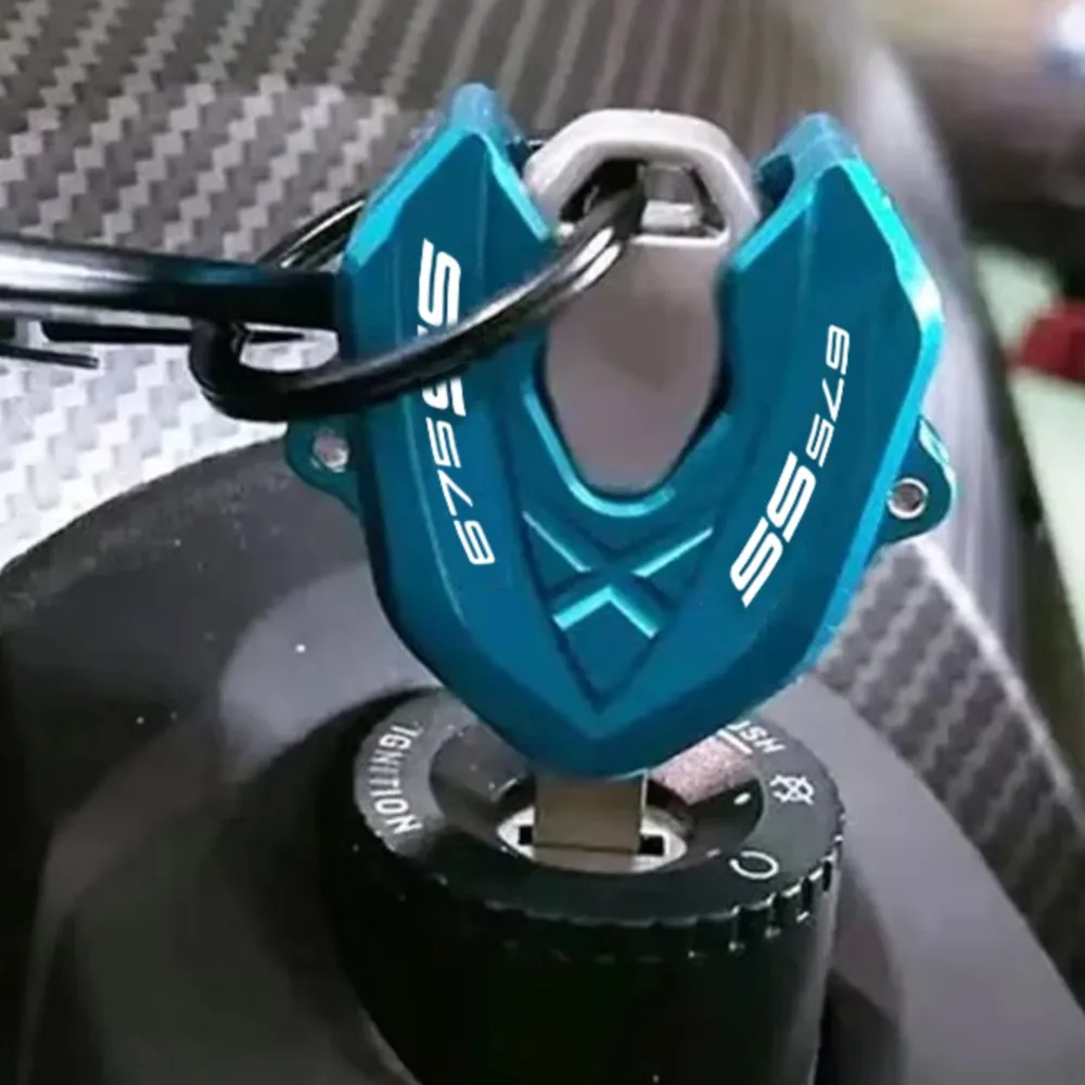 

For CFMOTO CF MOTO 675SS 675 SS 675 SS675 2024 2025 2026 CF675SS Motorcycle Accessories Key Cover Cap Key Case Shell Protection